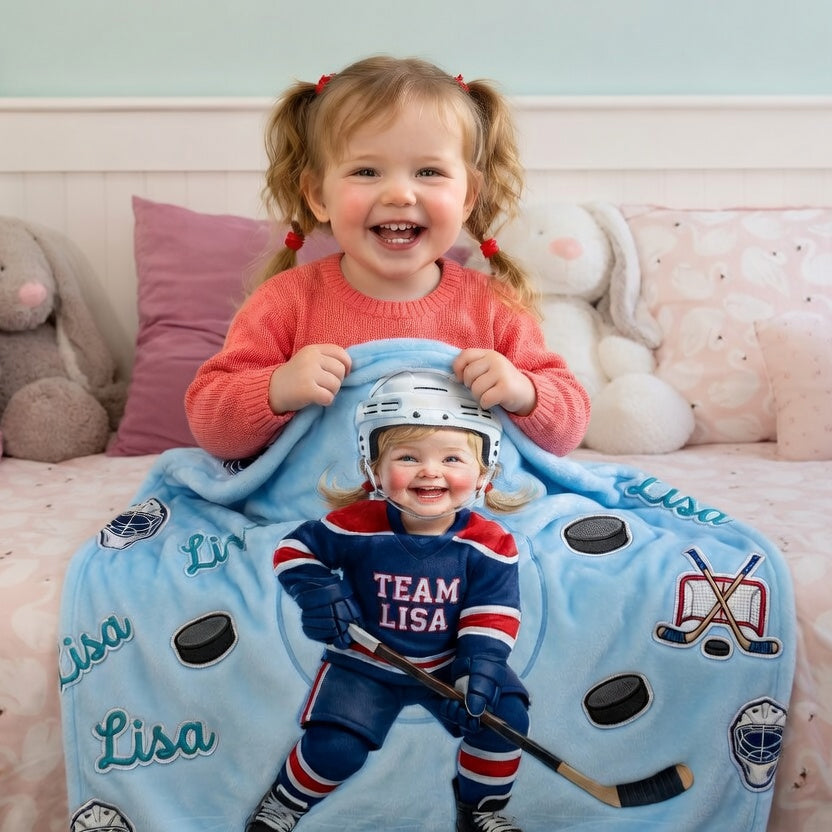 Favorite Sport Personalized Blanket