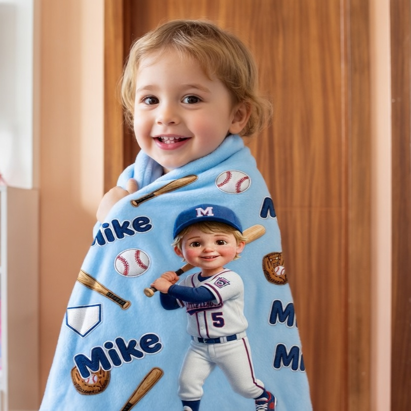 Favorite Sport Personalized Blanket