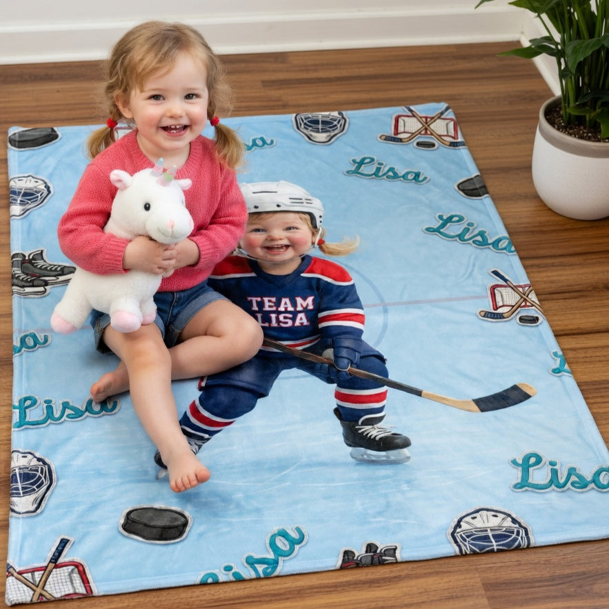 Favorite Sport Personalized Blanket