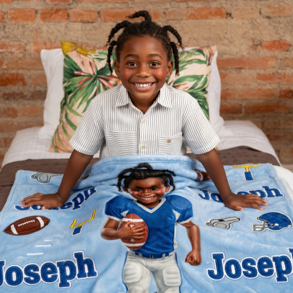 Favorite Sport Personalized Blanket