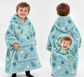 Personalized Ocean Adventure Blanket Hoodie | Jolliboo