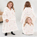 Personalized Little Princess Blanket Hoodie | Jolliboo