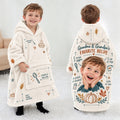 Personalized Grandparents Favorite Recipe Blanket Hoodie | Jolliboo