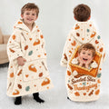 Personalized Sweetest Slice Thanksgiving Blanket Hoodie | Jolliboo