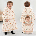 Personalized Grandparents Little Blessing Blanket Hoodie | Jolliboo