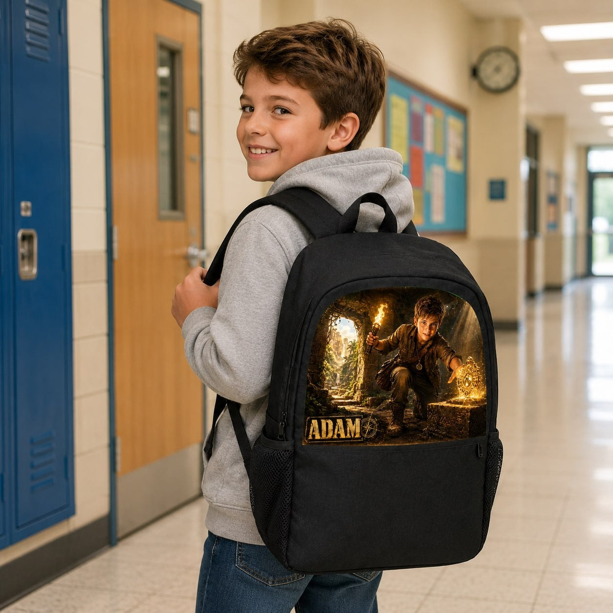 Personalized Adventure Casual Backpack - image 3 | Jolliboo