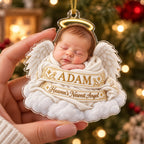 Personalized Baby Heaven Newest Angel Memorial Ornament - image 3 | Jolliboo