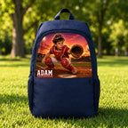 Personalized Baseball Catcher Backpack - image 2 | Jolliboo