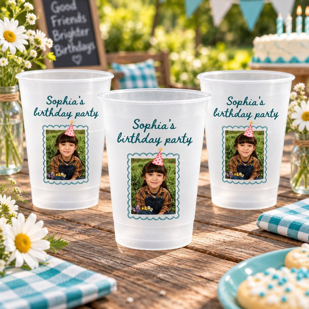 Personalized Birthday Party Photo Cup - image 3 | Jolliboo
