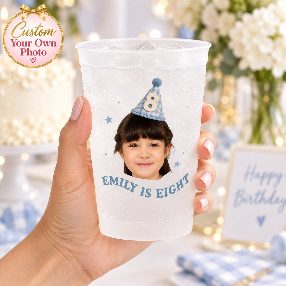 Personalized Birthday Photo Cup - image 1 | Jolliboo