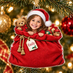 Personalized Christmas Gift Sack Ornament - image 2 | Jolliboo