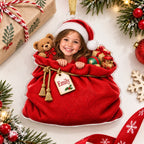 Personalized Christmas Gift Sack Ornament - image 4 | Jolliboo