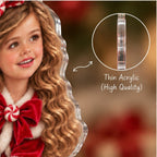 Personalized Christmas Peppermint Girl Ornament - image 4 | Jolliboo