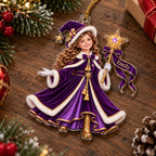 Personalized Christmas Princess Ornament - image 3 | Jolliboo