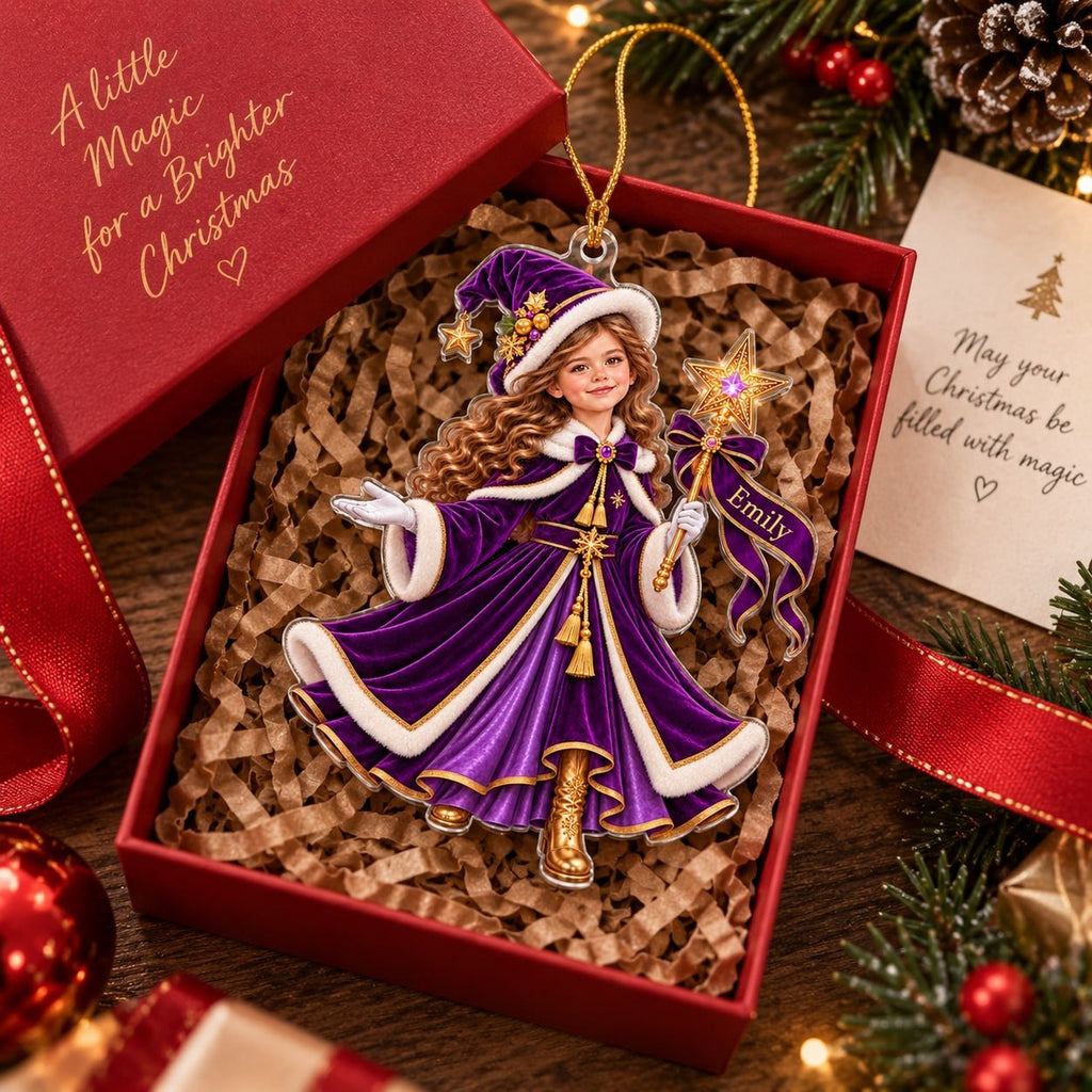 Personalized Christmas Princess Ornament - image 4 | Jolliboo