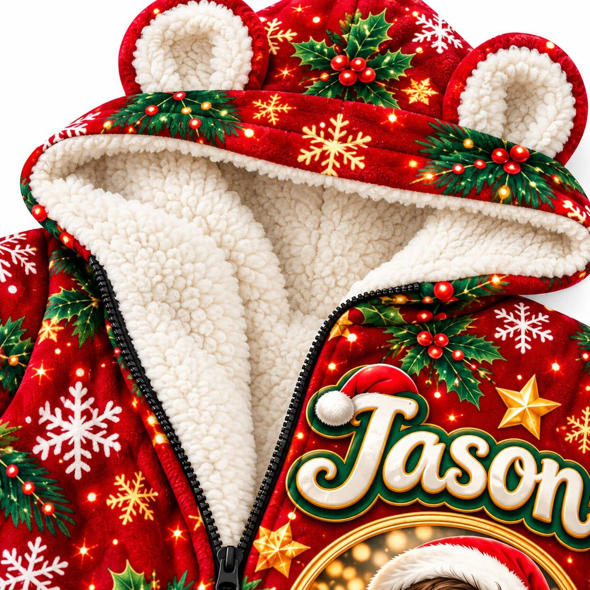 Personalized Christmas Reindeer Pyjama Suit - image 2 | Jolliboo