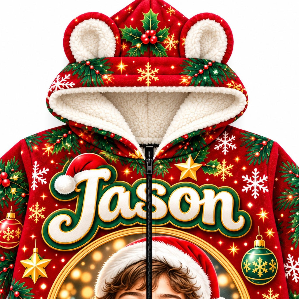 Personalized Christmas Reindeer Pyjama Suit - image 4 | Jolliboo