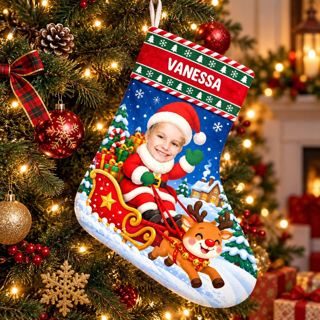 Personalized Christmas Stocking - image 3 | Jolliboo