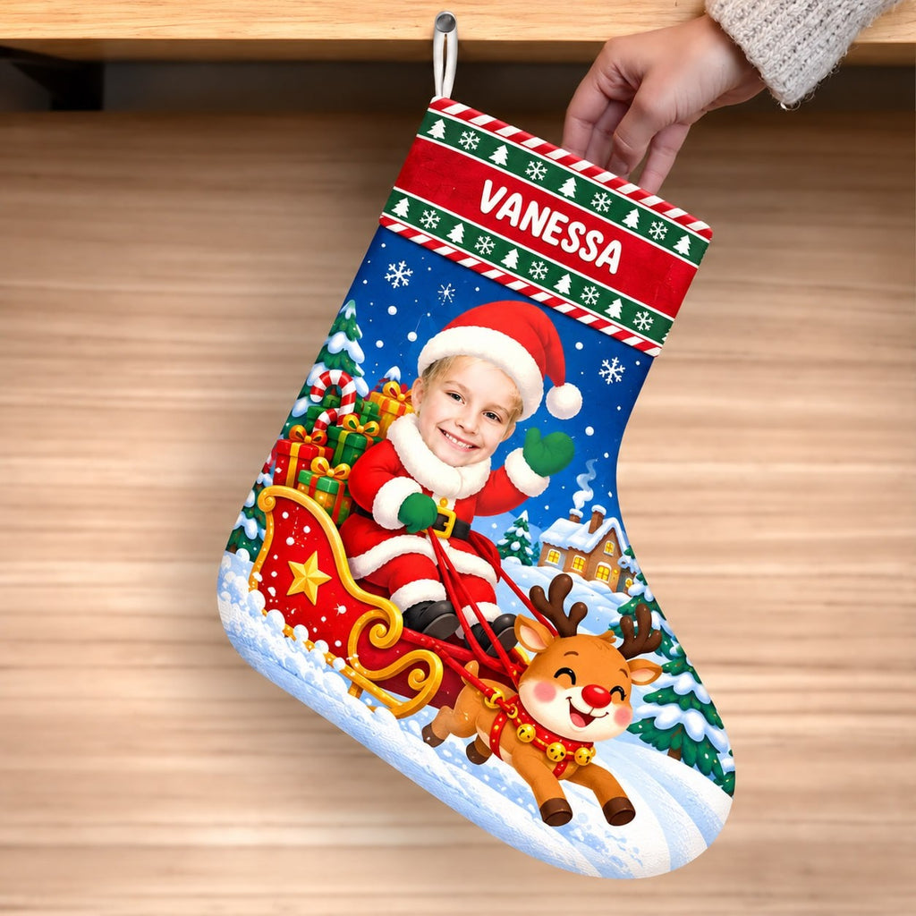 Personalized Christmas Stocking - image 5 | Jolliboo