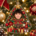 Personalized Christmas Tree Photo Ornament - image 1 | Jolliboo