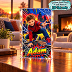 Personalized Comic City Hero Acrylic Block - image 5 | Jolliboo