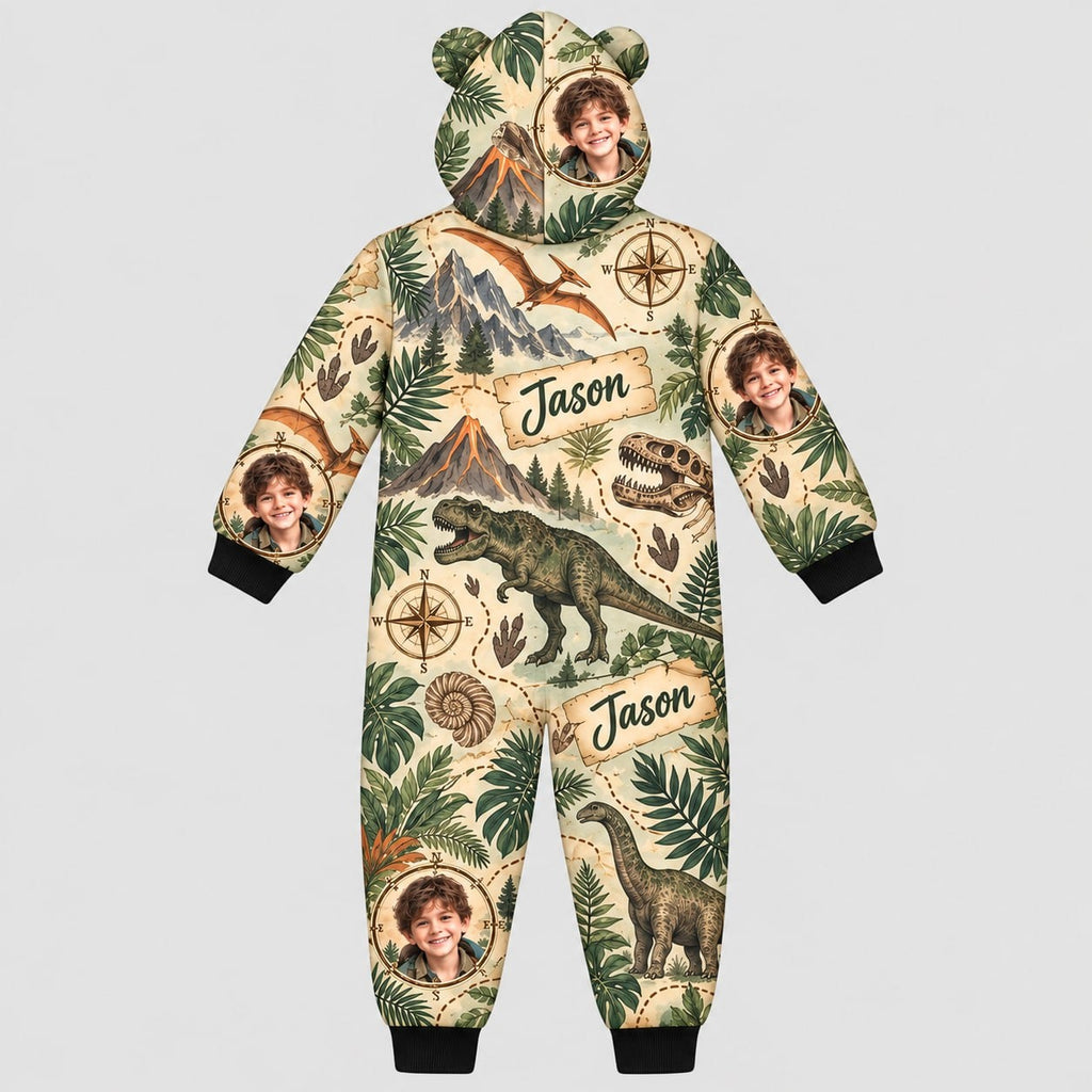 Personalized Dinosaur Explorer Pyjama Suit - image 4 | Jolliboo