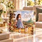 Personalized Emerald Road Acrylic Block - image 5 | Jolliboo
