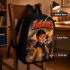 Personalized Firefighter Backpack - image 3 | Jolliboo