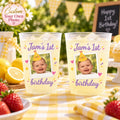 Personalized First Birthday Lemonade Photo Cup - image 1 | Jolliboo