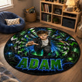 Personalized Frankenstein Round Rug - image 1 | Jolliboo