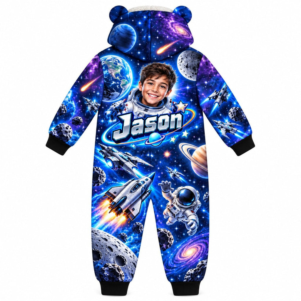 Personalized Galaxy Astronaut Pyjama Suit - image 5 | Jolliboo