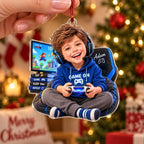 Personalized Gamer Boy Christmas Ornament - image 4 | Jolliboo