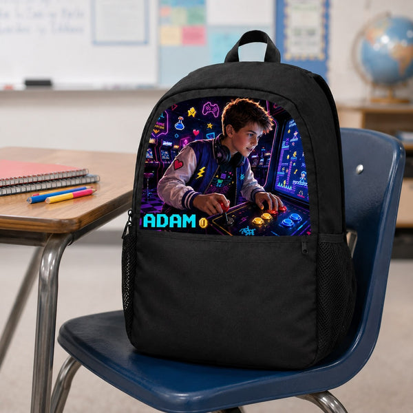 Personalized Gaming Backpack for Boys - image 1 | Jolliboo
