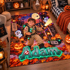 Personalized Ghost Hunter Halloween Blanket - image 2 | Jolliboo