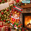 Personalized Gift Box Christmas Stocking - image 1 | Jolliboo