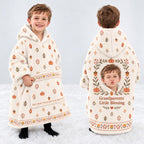 Personalized Grandparents Little Blessing Blanket Hoodie - product gallery image 43 | Personalized blanket hoodie for kids by Jolliboo