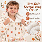 Personalized Grandparents Little Blessing Blanket Hoodie - product gallery image 47 | Personalized blanket hoodie for kids by Jolliboo