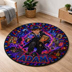Personalized Halloween Detective Round Rug - image 2 | Jolliboo