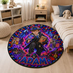 Personalized Halloween Detective Round Rug - image 5 | Jolliboo