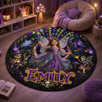 Personalized Halloween Fairy Round Rug - image 3 | Jolliboo