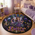 Personalized Halloween Fairy Round Rug - image 5 | Jolliboo