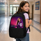 Personalized Hiphop Girl Backpack - image 3 | Jolliboo