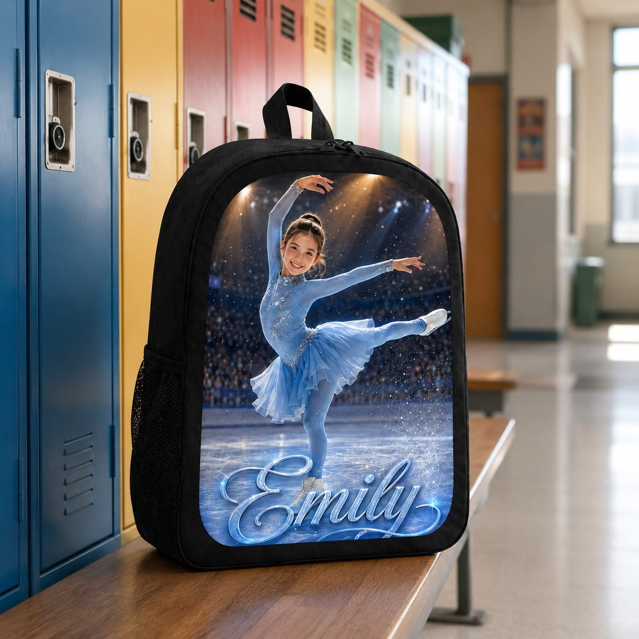 Personalized Ice Skater Backpack - image 1 | Jolliboo