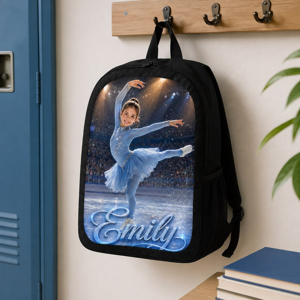 Personalized Ice Skater Backpack - image 4 | Jolliboo