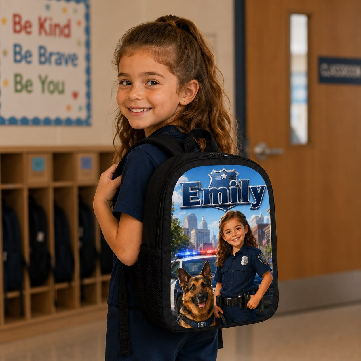 Personalized K-9 Officer Backpack - image 4 | Jolliboo