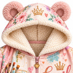 Personalized Kids Artist Princess Pyjama Suit - image 5 | Jolliboo
