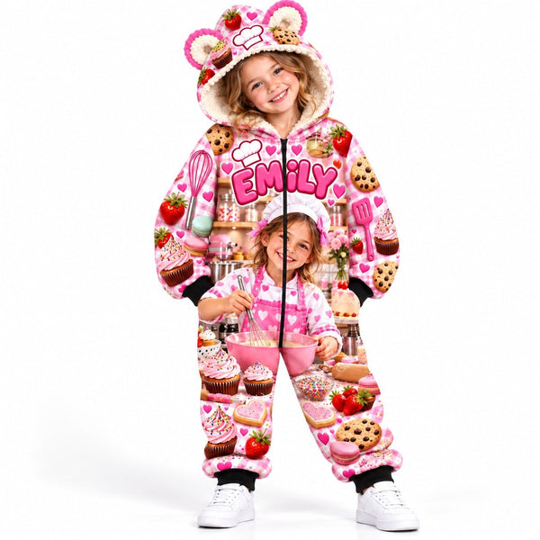 Personalized Kids Bakery Chef Pyjama Suit - image 7 | Jolliboo
