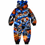 Personalized Kids Basketball Pyjama Suit - image 3 | Jolliboo