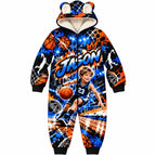 Personalized Kids Basketball Pyjama Suit - image 4 | Jolliboo