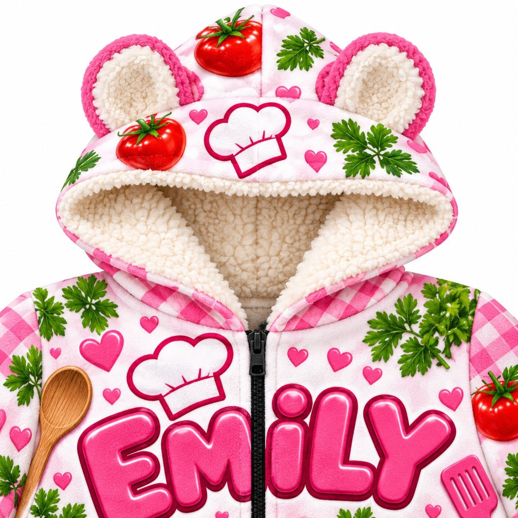 Personalized Kids Chef Pyjama Suit - image 4 | Jolliboo